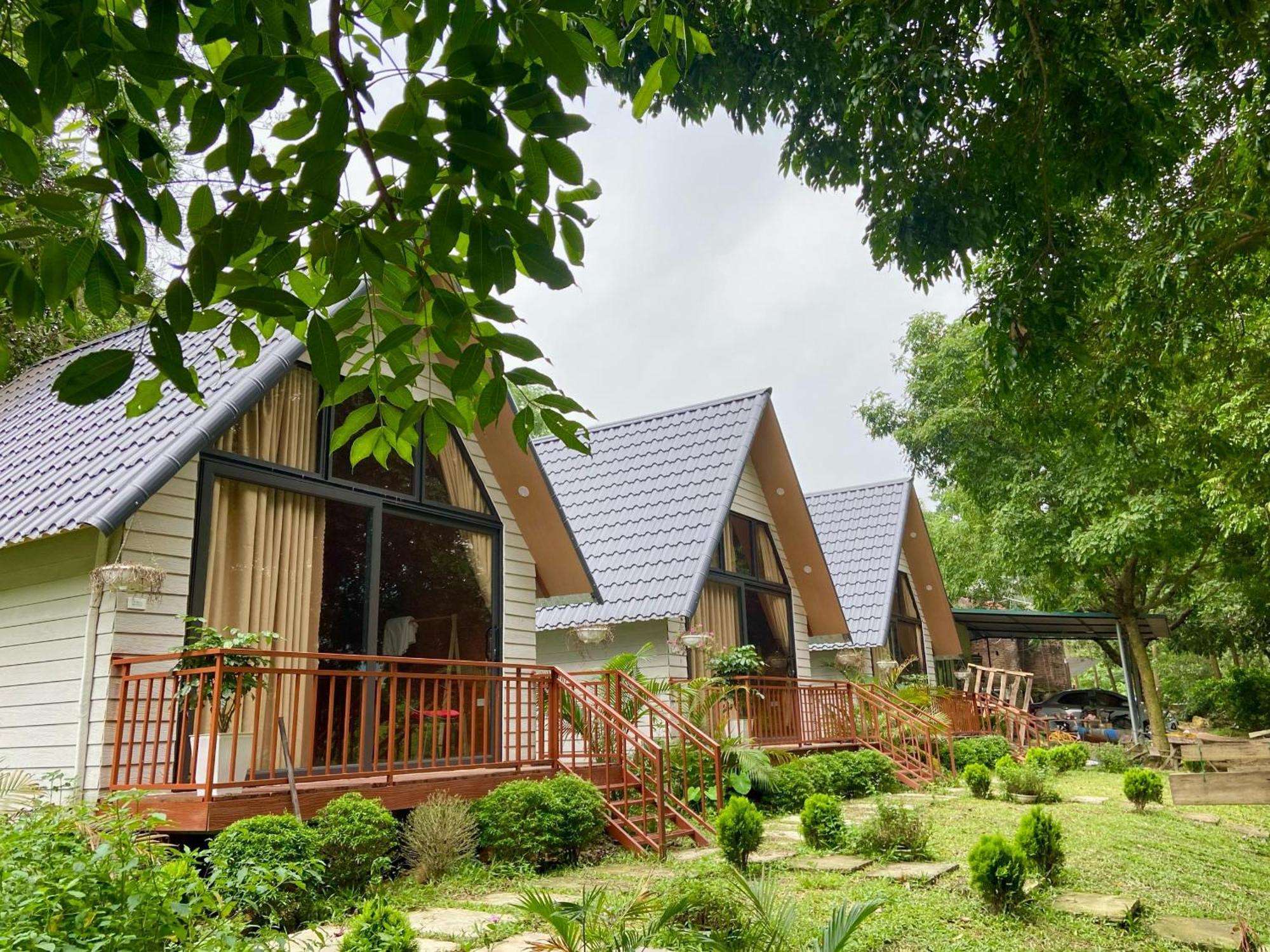 Chu Thien Homestay And Camping هانوي المظهر الخارجي الصورة
