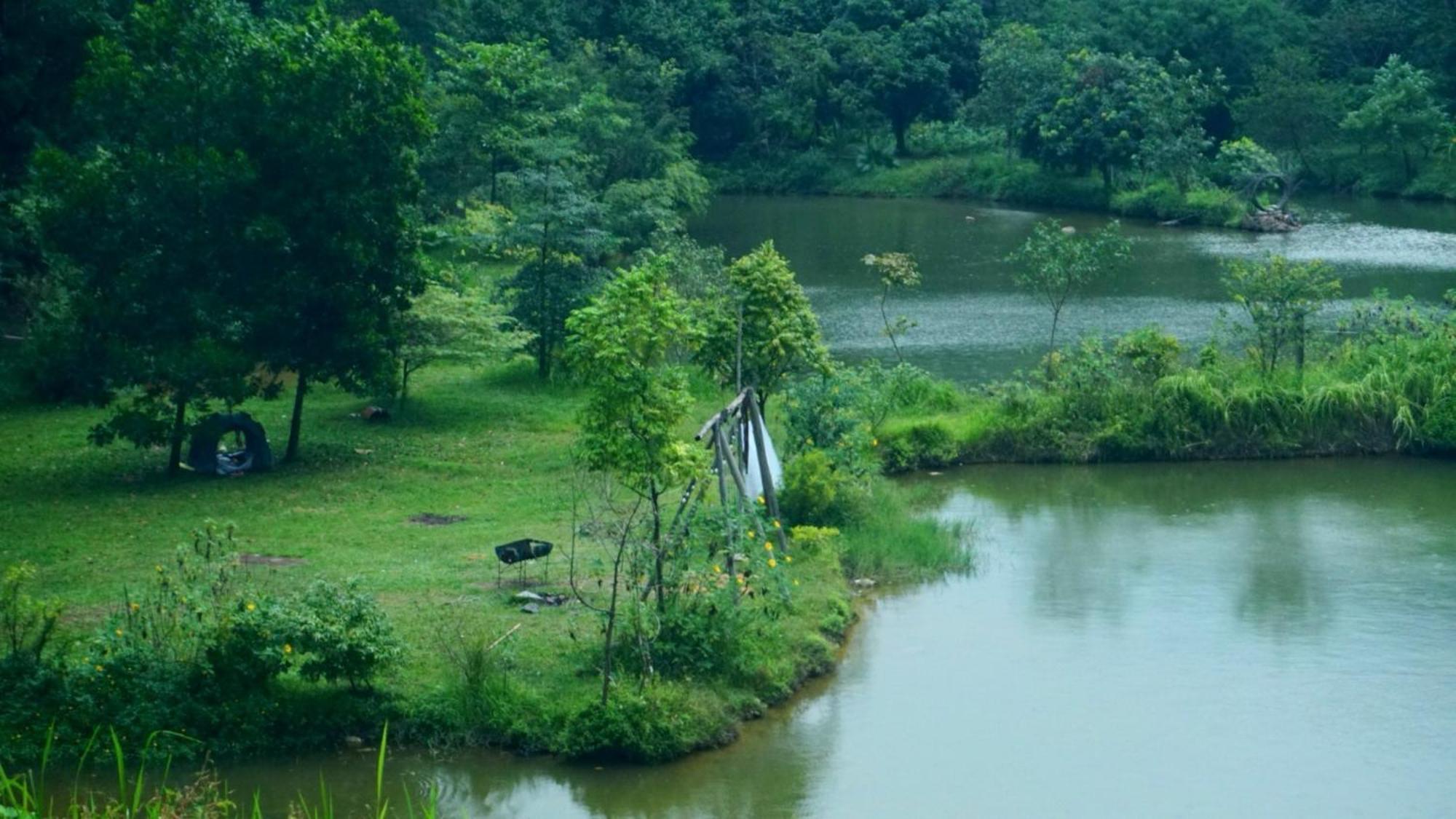 Chu Thien Homestay And Camping هانوي المظهر الخارجي الصورة